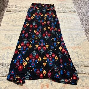 Jeweltone Maxi Skirt